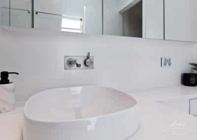 Dianella bathroom sink and tapware close up