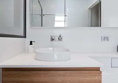 Dianella bathroom vanity and tapware