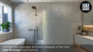2019 KBDI Winner Aust Bathroom Designer