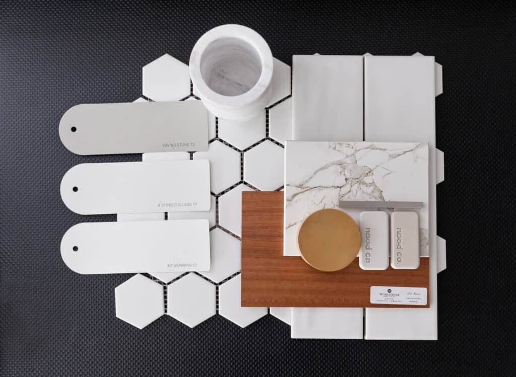 Bathroom Selection Flat Lay