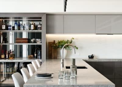 Apartment kitchen moody and NYC vibe