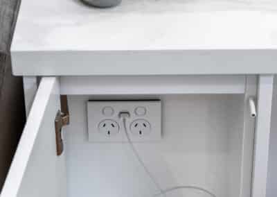 Joondanna Hamptons Kitchen charging station