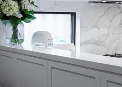 Joondanna Hamptons Kitchen uprise backing