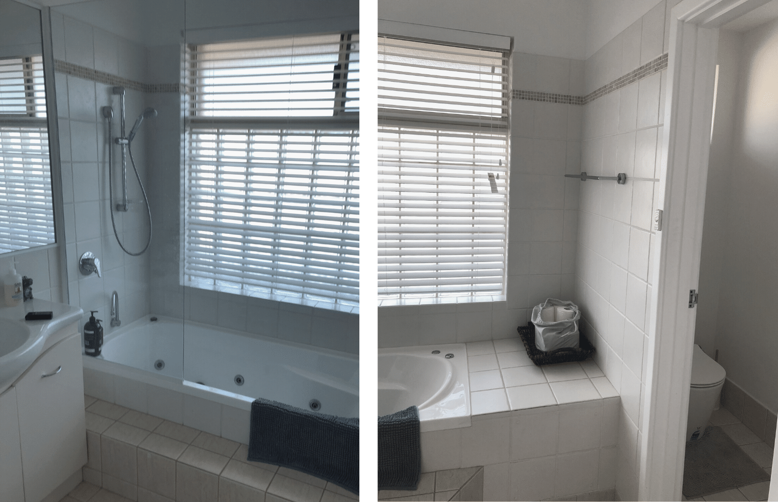 North Beach Before Coastal Barn Bathroom renovation