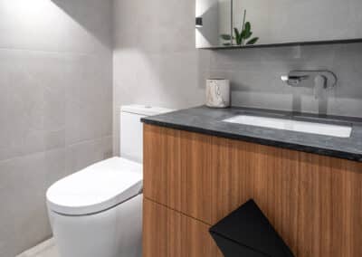 Scarborough ensuite with smart toilet