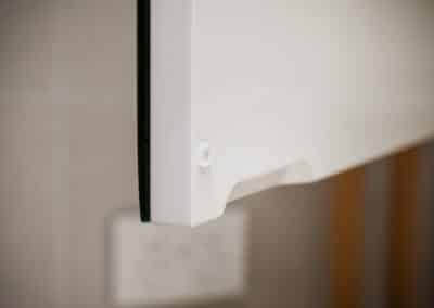 Mount Lawley Traditional Skylit Ensuite - Close up of cabinet pull