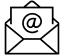 email icon black