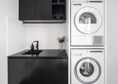 Monochrome laundry overview