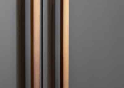 Industrial style kitchen renovation with Lo & Co bronze handles