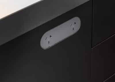 Industrial style kitchen renovation with Zetr black GPOss